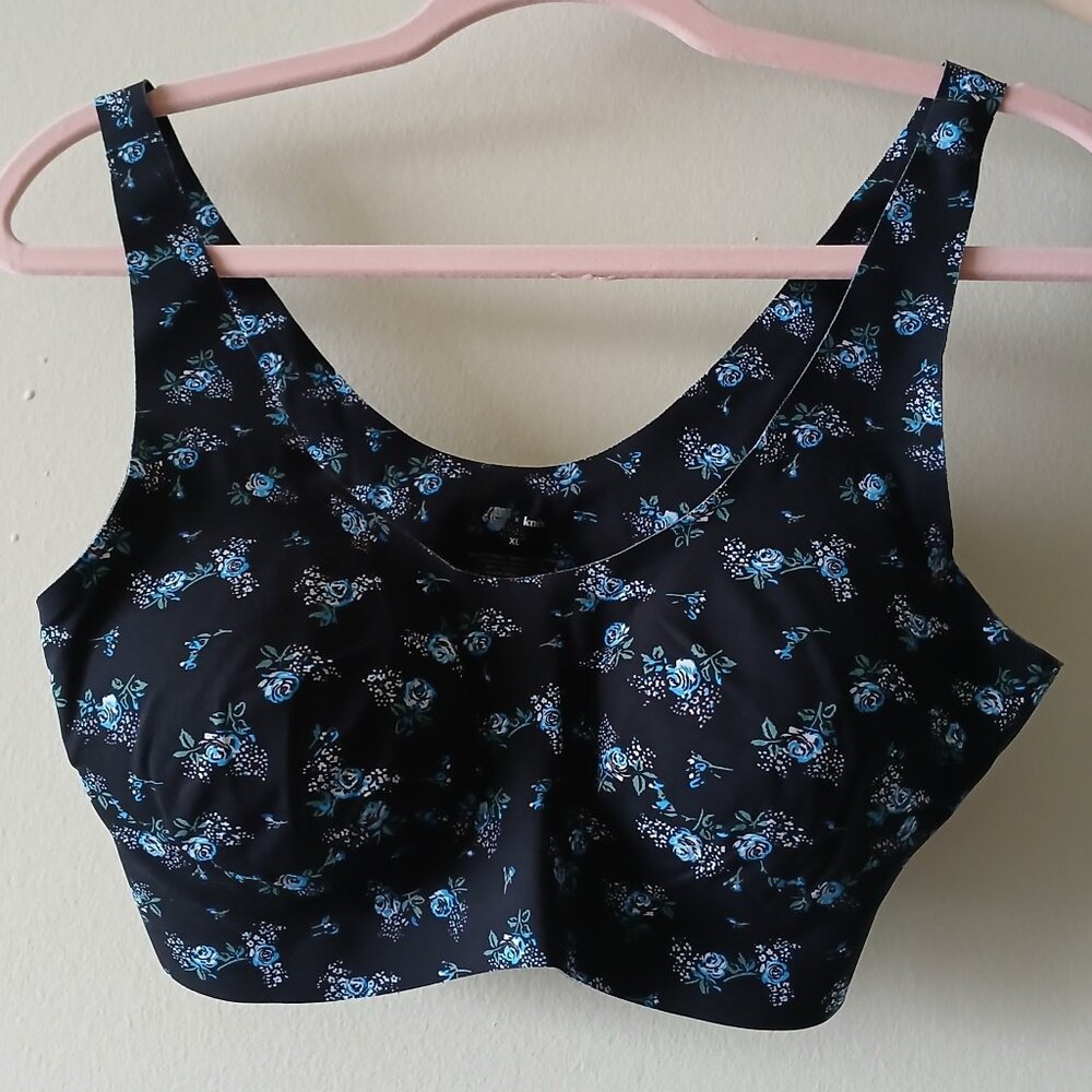 Anna Sui and Knix slip on bra, size XL.